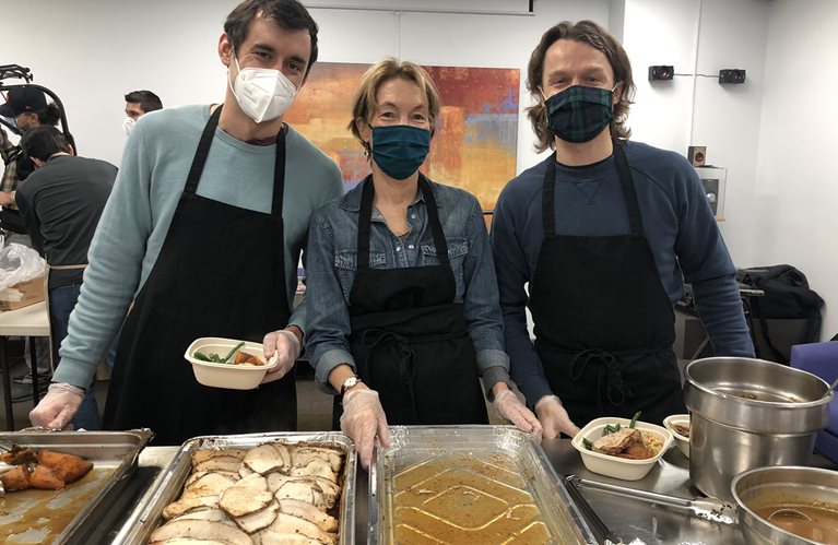 Volunteers at our Day of Service in New York.