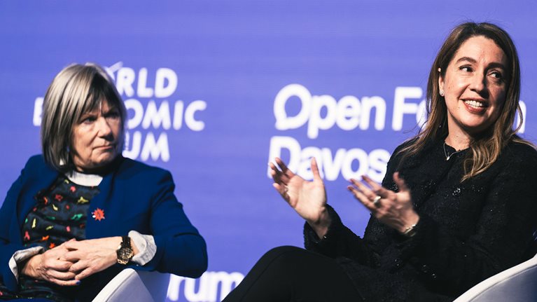 Lucy Pérez at World Economic Forum