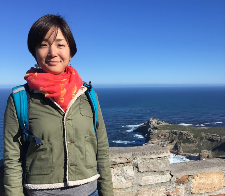 Namiko at Cape of Good Hope